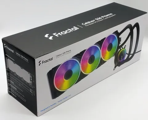 Photo de Kit Watercooling AIO Fractal Design Celsius+ S Prisma RGB - 360mm (Noir)