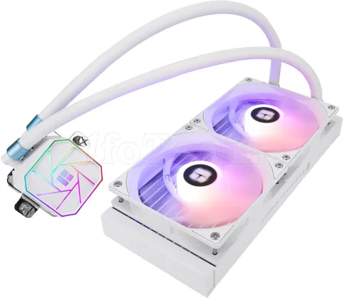 Photo de Kit Watercooling AIO Thermalright Aqua Elite V3 RGB - 240mm (Blanc)