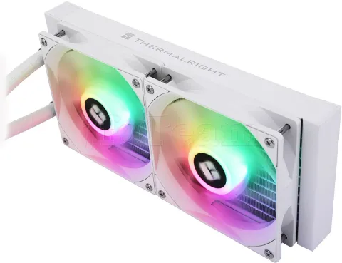 Photo de Kit Watercooling AIO Thermalright Aqua Elite V3 RGB - 240mm (Blanc)