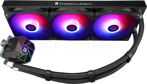 Photo de Kit Watercooling AIO Thermalright Aqua Elite V3 RGB - 360mm (Noir)