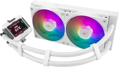 Photo de Kit Watercooling AIO Thermalright Frozen Warframe RGB - 240mm (Blanc)