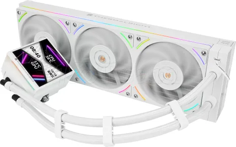 Photo de Kit Watercooling AIO Thermalright Hyper Vision UB RGB - 360mm (Blanc)