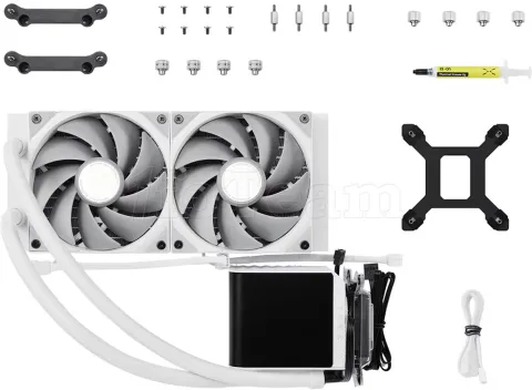 Photo de Kit Watercooling AIO Tryx Panorama - 240mm (Blanc)