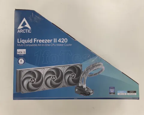 Photo de Kit Watercooling Arctic Liquid Freezer II - 420mm (Noir) - ID 206952