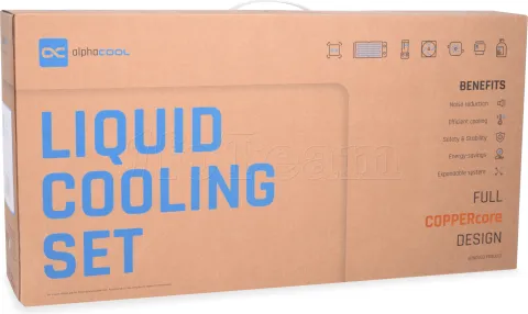 Photo de Kit Watercooling complet Alphacool Core Hurrican XT45 - 240mm (Noir)