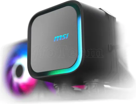 Photo de Kit Watercooling MSI Mag CoreLiquid A13 RGB - 240mm (Noir)