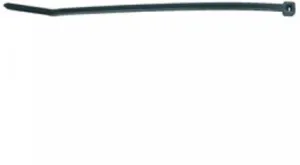 Photo de Lot de 100 Colliers plastique/Serre câble - 200x3,5mm (Noir)