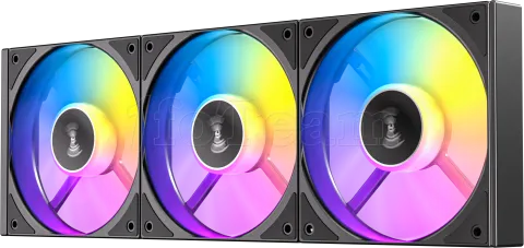 Photo de Lot de 3 Ventilateurs de boitier Antec Connect - 12cm (Noir)