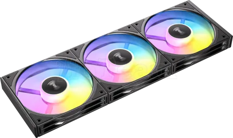 Photo de Lot de 3 Ventilateurs de boitier Antec Connect - 12cm (Noir)