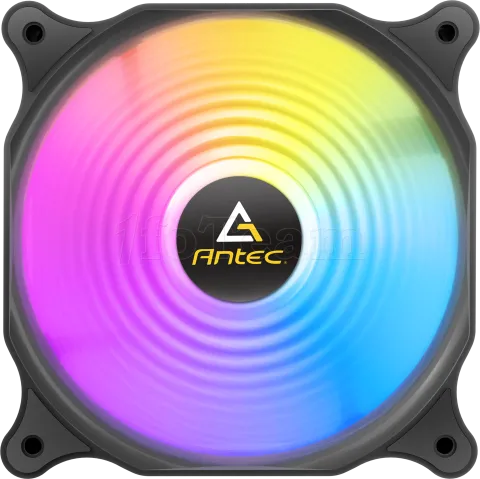 Photo de Lot de 3 Ventilateurs de boitier Antec F12 Racing RGB - 12cm (Noir)