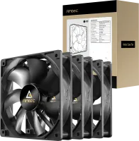 Photo de Lot de 3 Ventilateurs de boitier Antec N12 - 12cm (Noir)