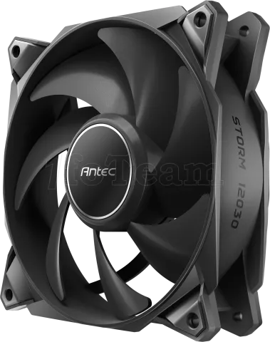 Photo de Lot de 3 Ventilateurs de boitier Antec Storm T3 - 12cm (Noir)