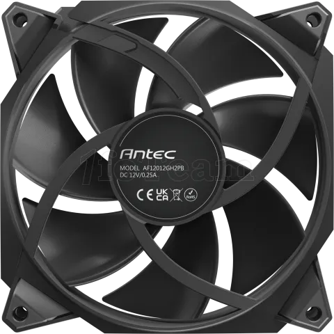 Photo de Lot de 3 Ventilateurs de boitier Antec Storm T3 - 12cm (Noir)