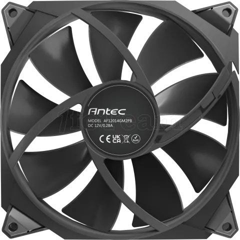 Photo de Lot de 3 Ventilateurs de boitier Antec Storm T3 - 14cm (Noir)