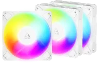 Photo de 3x Arctic P12 Pro Reverse RGB Blanc