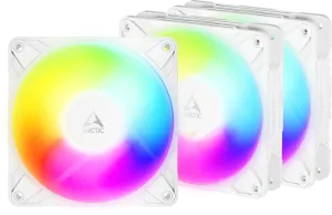 Photo de 3x Arctic P12 Pro Reverse RGB Blanc