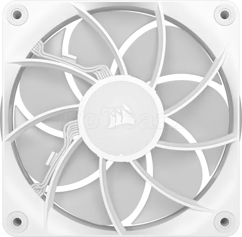 Photo de Lot de 3 Ventilateurs de boitier Corsair iCue Link RX Max RGB - 12cm (Blanc)