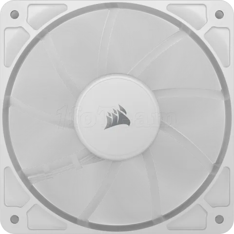 Photo de Lot de 3 Ventilateurs de boitier Corsair RS - 12cm (Blanc)