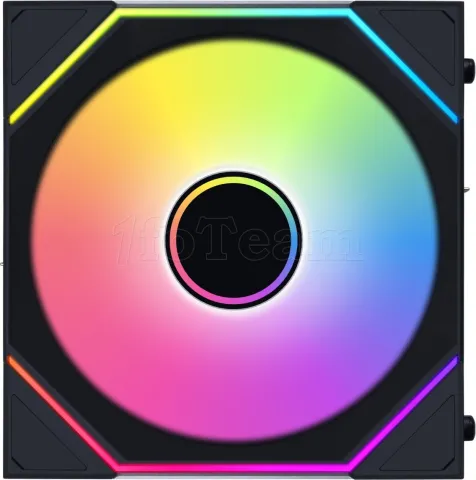 Photo de Lot de 3 Ventilateurs de boitier Lian Li Uni Fan SL-Infinity Wireless Reverse RGB - 12cm (Noir)