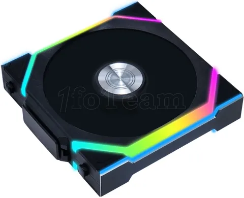 Photo de Lot de 3 Ventilateurs de boitier Lian Li Uni Fan SL Wireless Reverse RGB - 12cm (Noir)