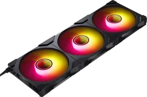 Photo de 3x Phanteks M25 Gen2 RGB 14cm Noir