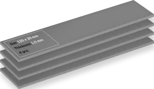 Photo de 4x Arctic TP-4 120x20x1mm