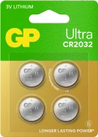 Photo de 4x GP Ultra CR2032