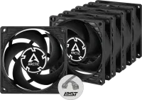 Photo de 5x Arctic P8 PWM PST Value Pack