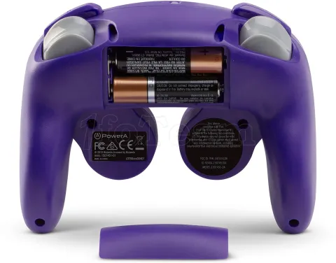 Photo de Manette de jeu sans fil PowerA GameCube pour Nintendo Switch (Violet)