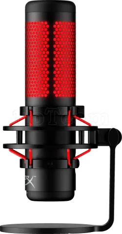 Photo de Microphone sur pied HyperX QuadCast (Noir/Rouge)