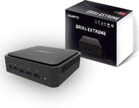 Photo de Mini PC Gigabyte Brix Extreme - Ryzen 3 5300U (Noir)