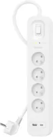 Photo de Multiprise 4 prises Belkin Connect + Interrupteur (Blanc)