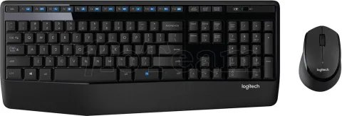 Photo de Pack 2en1 (Clavier/Souris) sans fil Logitech MK345 (Noir)