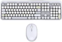 Photo de Pack 2en1 (Clavier/Souris) sans fil Mobility Lab Pure (Blanc)