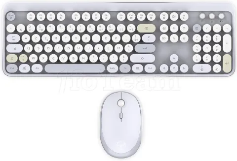 Photo de Pack 2en1 (Clavier/Souris) sans fil Mobility Lab Pure (Blanc)