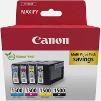 Photo de Pack 4 cartouche d'encre CANON PGI-1500 (Noir, Cyan, Magenta, Jaune)