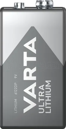 Photo de Pile Varta Ultra Lithium type E-Block (6LR61) 9V