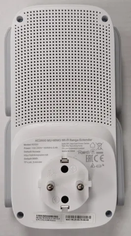 Photo de Point d'Accès Répéteur Wifi TP-Link RE650 (AC2600) - SN 223C2M8001051 - ID 213664