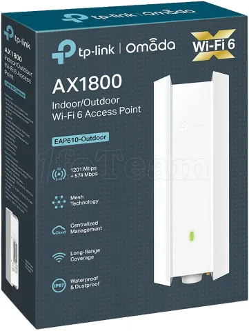 Photo de Point d'accès WiFi TP-Link Omada EAP623-Outdoor HD (Blanc)