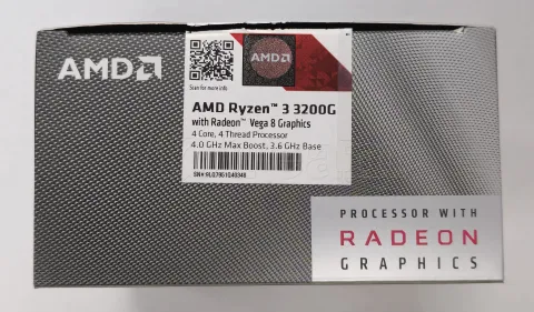 Photo de Processeur AMD Ryzen 3 3200G (4.0 Ghz) AM4 - SN 9LQ7951Q40348 - ID 213371