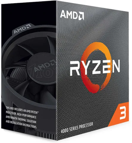 Photo de Processeur AMD Ryzen 3 4100 (4 Ghz) AM4 - Sans iGPU