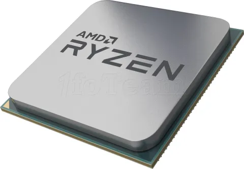 Photo de Processeur AMD Ryzen 5 5600X (4,6 Ghz) AM4 - Sans iGPU Version OEM (Tray)