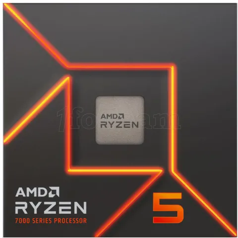 Photo de Processeur AMD Ryzen 5 7500 (5 Ghz) AM5 - Sans iGPU Version OEM (Tray)