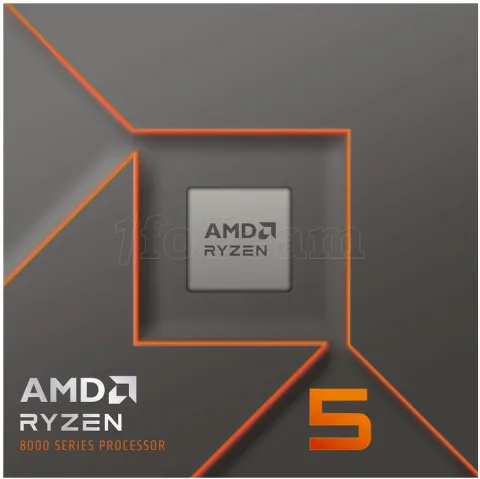 Photo de Processeur AMD Ryzen 5 8400F (4,7Ghz) AM5 - Sans iGPU