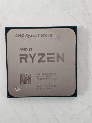 Photo de Processeur AMD Ryzen 7 5700X (4,6 Ghz) AM4 - Sans iGPU - SN 9ABN696M40469 - ID 211259