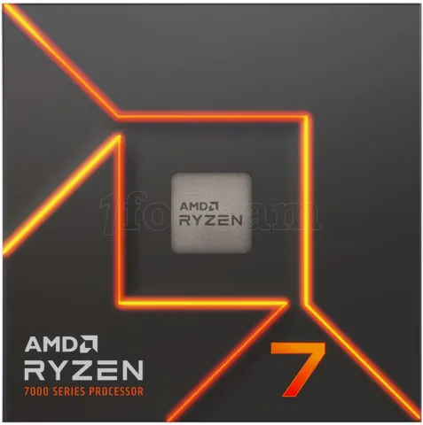 Photo de Processeur AMD Ryzen 7 7700X (5,4 Ghz) AM5 - Version OEM (Tray)