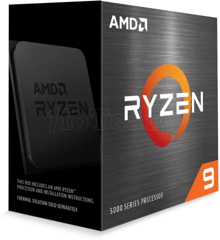 Photo de Processeur AMD Ryzen 9 5900X (4,8 Ghz) AM4 - Sans iGPU