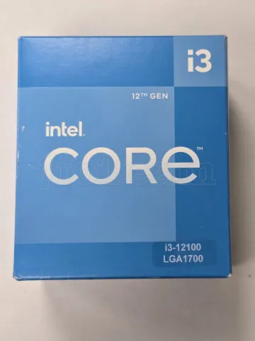 Photo de Processeur Intel Core i3-12100 (4,3 Ghz) LGA 1700 - SN U3U85F3703077//X345P596 - ID 211365