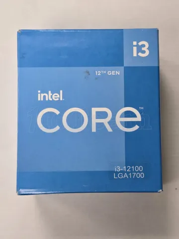 Photo de Processeur Intel Core i3-12100 (4,3 Ghz) LGA 1700 - SN U3YT733403582//X350M851 - ID 211364