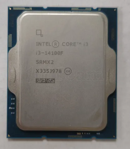 Photo de Processeur Intel Core i3-14100F (4,7 Ghz) LGA 1700 - Sans iGPU - SN U3CT514601757//X335J978 - ID 213361